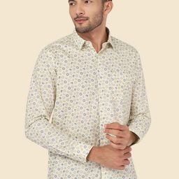 YU by Pantaloons Slim Fit Conversational Printed Cotton Casual Shirt-picture-11