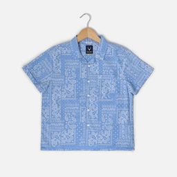 Allen Solly Junior Boys Ethnic Motifs Printed Pure Cotton Casual Shirt-image-16