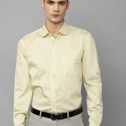 Allen Solly Slim Fit Geometric Printed Spread Collar Cotton Formal Shirt-image-68