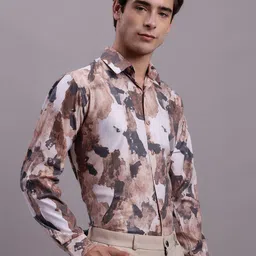 JAINISH Classic Abstract Printed Opaque Casual Shirt-picture-8