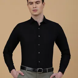 METAL Slim Fit Cotton Formal Shirt-image-91