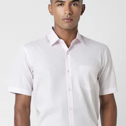 Peter England Spread Collar Cotton Regular Fit Formal Shirt-picture-28
