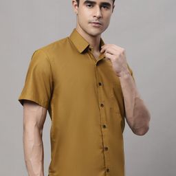 JAINISH Spread Collar Classic Fit Cotton Casual Shirt-image-87