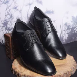 Hush Puppies Men Round Toe Leather Formal Derbys-image-34
