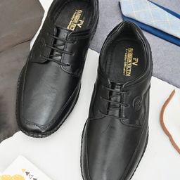 Fashion Victim Men Black Formal Leather Shoes-image-80