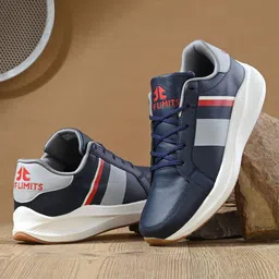 OFF LIMITS Men Colourblocked Lightweight Contrast Sole Sneakers-22