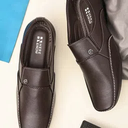 HERE&NOW Men Formal Slip-On Shoes-picture-47