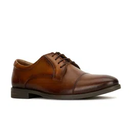 Bata Men Lace-Up Formal Derbys Shoes-image-29