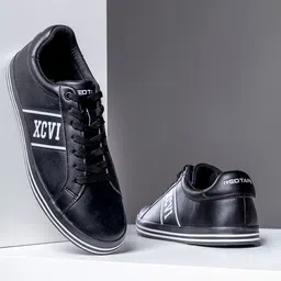 Red Tape Men Printed Basics Sneakers-5