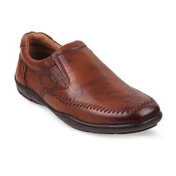 Metro Men Leather Formal Slip-On Shoes-image-55