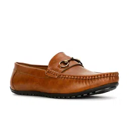 Bata Men Round Toe Formal Loafers-image-41