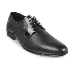 Mochi Men Textured Leather Formal Derbys-image-92