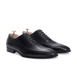 GRIFFIN Men Black Textured Derby-image-95