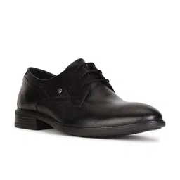 Hush Puppies Men Textured Leather Formal Derbys-image-37