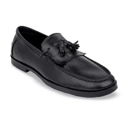 LA BOTTE Men Leather Padded Tassel Loafers-picture-24
