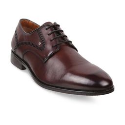 J.FONTINI Men Textured Leather Formal Derbys-image-53