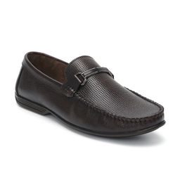 Zoom Shoes Men Textured Formal Loafers-picture-30