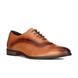 Hush Puppies Men CHALES PLEAT E Round Toe Leather Formal Oxfords-image-13