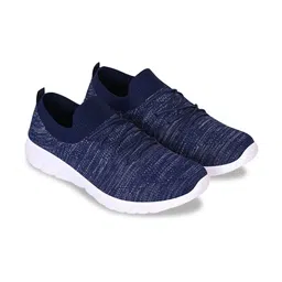 TPENT Men Woven Design Mesh Slip-On Sneakers-picture-6