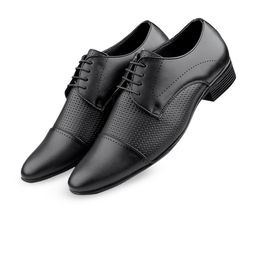bacca bucci Men Textured Formal Derbys-image-109
