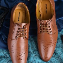 Provogue Men Perforated Formal Derbys-picture-43