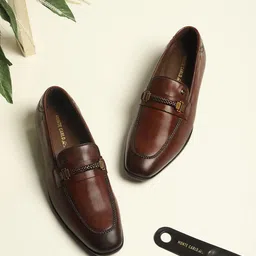 Monte Carlo Men Formal Leather Loafer Shoes-17