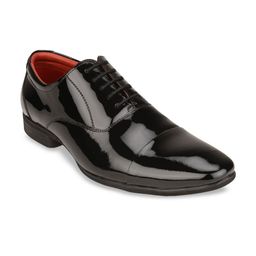 Regal Men Black Patent Leather Formal Oxfords-picture-42