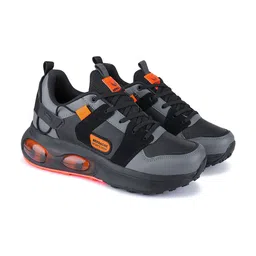 BERSACHE Men Lightweight Lace-Up Canvas Sneakers-37