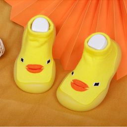 Baby Moo Unisex Kids Yellow Printed Sneakers-image-71