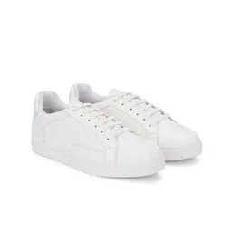 The Roadster Lifestyle Co. Women White Round Toe Sneakers-22