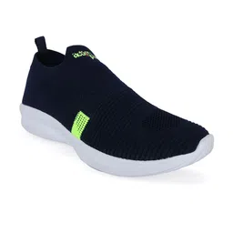 Action EVA Flotter Men Woven Design Canvas Slip-On Sneakers-image-22