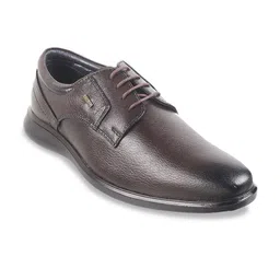 WALKWAY by Metro Men Textured Leather Formal Derbys-image-11