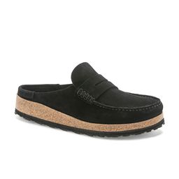 Birkenstock Men Naples Regular Width Suede Clogs-image-51