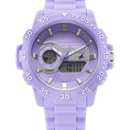 Fastrack Women Patterned Dial Analogue and Digital Watch 68029PP04-image-90