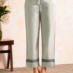 JAYPORE Women Straight Cotton Palazzos-image-74