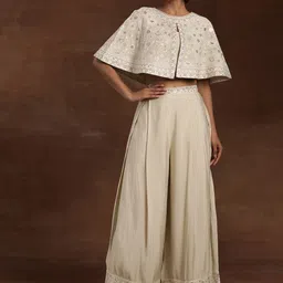 Libas Embroidered Top & Palazzo-image-63