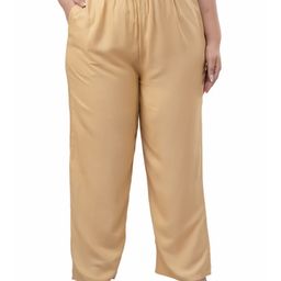 Fashion Zest Women Plus Size Straight Fit Ethnic Palazzos-image-53