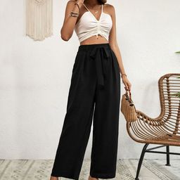StyleCast Women Black Palazzos-image-50