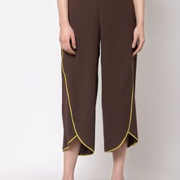 OFFICE & YOU Women Cotton Cropped Palazzos-image-15