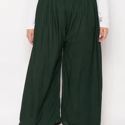 CLORA CREATION PLUS Women Wide Leg Fit Palazzos-picture-1