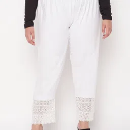 CLORA CREATION PLUS Women Mid Rise Palazzos-80