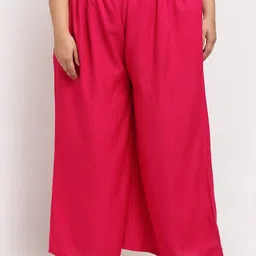 TAG 7 Women Mid-Rise Wide Leg Ethnic Flared Palazzos-image-20