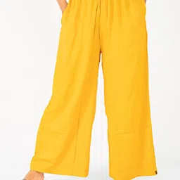 indian flower Women Knitted Liva Palazzos-image-35