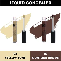 KINDED Set Of 2 Full Coverage Liquid Concealers- 6 ml Each-13