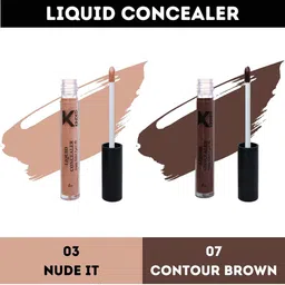 KINDED Set Of 2 Full Coverage Liquid Concealers- 6 ml Each-14