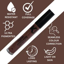 KINDED Set Of 2 Full Coverage & Long Lasting Liquid Concealer-6 ml Each image 4