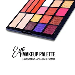 SHRYOAN Shape Your Face Sweat-Free Eyeshadow & Highlighter Palette - Shade 01 image 2