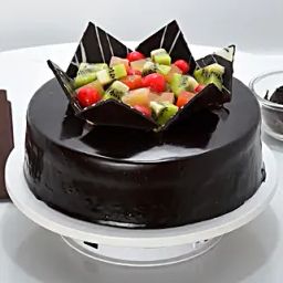 Chocolate Fruit Gateau Half kg-image-88