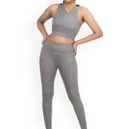 THEFITTHEORY Slim-Fit Antibacterial Ankle-Length Gym Tights-picture-45