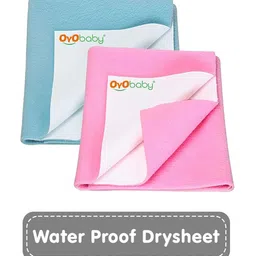 OyO Baby Infants 2 Pieces Waterproof Mattress Protectors-17